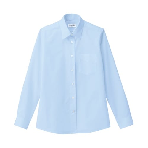 レディスレギュラーカラー長袖ブラウス サ