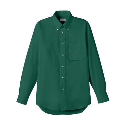 オックスフォード長袖シャツ アイビーグリ