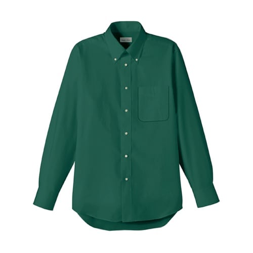 オックスフォード長袖シャツ アイビーグリ