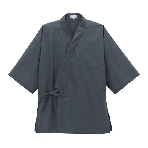 作務衣(上衣) グレー M FJ0712