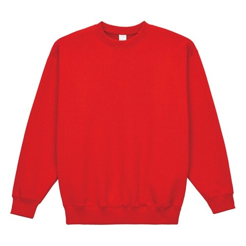 10オンス トレーナー(裏パイル) レッ