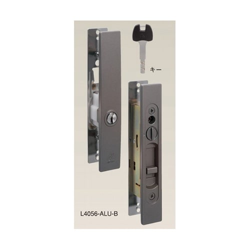 引戸用取替錠(ディンプルキータイプ)ブラ