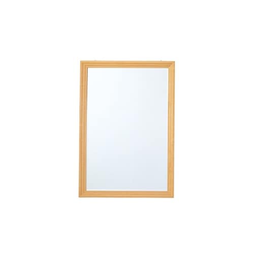 (木製)広面取木枠ミラー 900×600