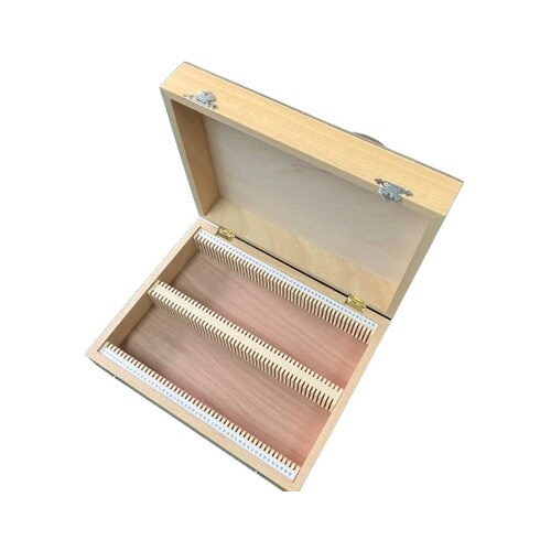 木製プレパラート標本箱 深型(倍巾用)1