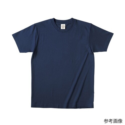 オーガニックコットンTシャツ パープルネ