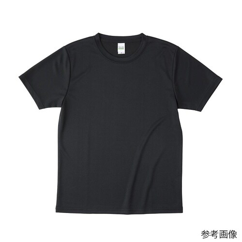 リサイクルポリエステルTシャツ ブラック