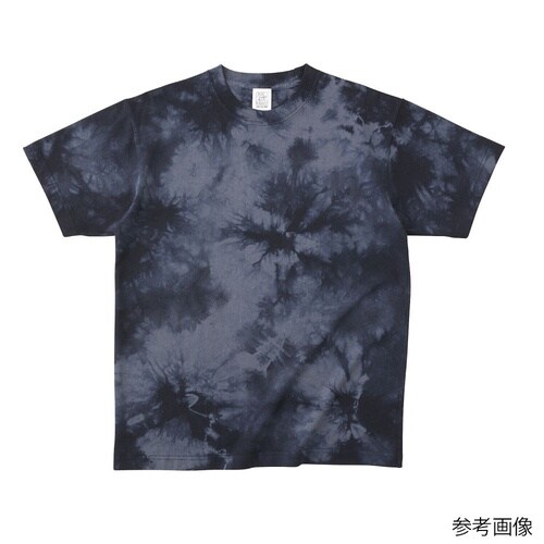 タイダイTシャツ ブラック L TDT1