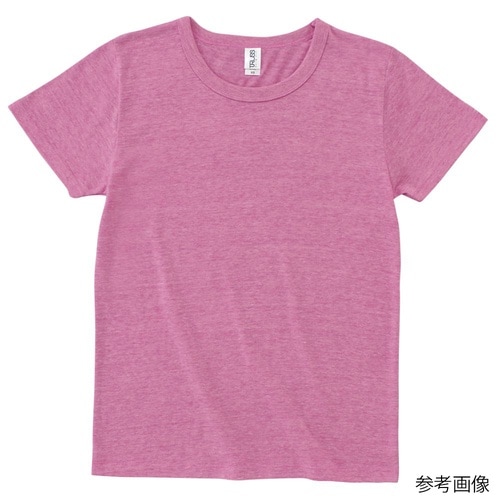 トライブレンドTシャツ ヘザーピンク X
