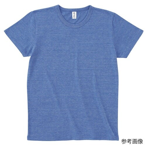 トライブレンドTシャツ ヘザーブルー M