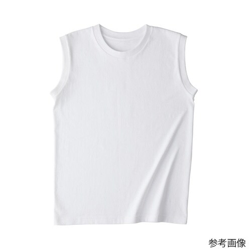 ウィメンズノースリーブTシャツ ホワイト