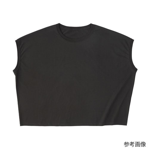 スリーブレスワイドTシャツ ディープブラ