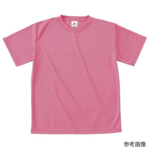 ファイバードライTシャツ 蛍光ピンク X