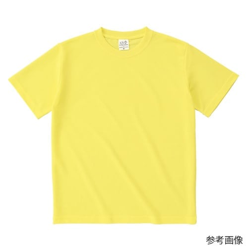 ハニカムTシャツ ライトイエロー M H