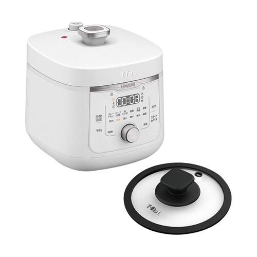 ラクラ・クッカー旨み電気圧力鍋 ホワイト