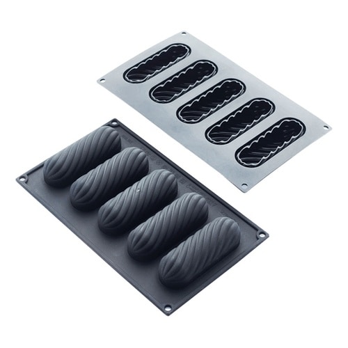 mL シリコンモルド ツイストエクレア