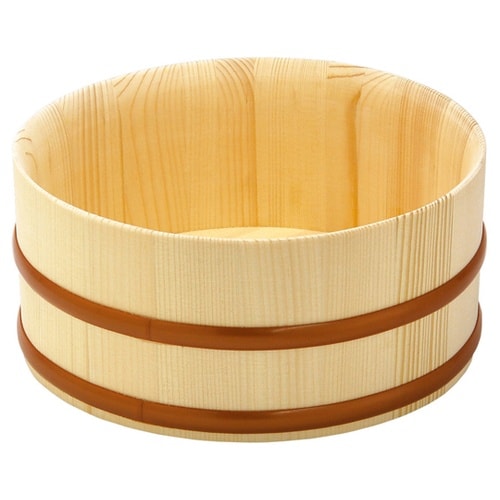 天然木 湯桶(口薄) 83827