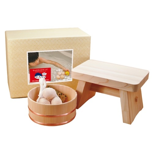 ちゃぷちゃぷキッズ ひのき おふろセット