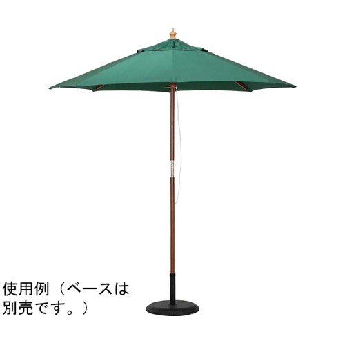 イベント用パラソル 緑 54171