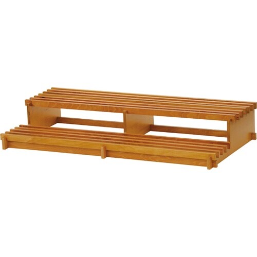 HP ひな壇ディスプレイ什器(メープル仕