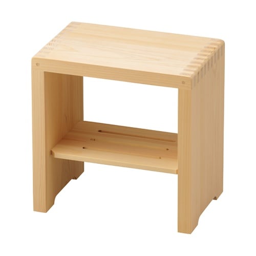 ひのき・箱型風呂椅子(大) 58662