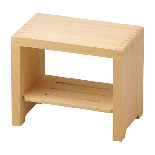 ひのき・箱型風呂椅子(小) 58663