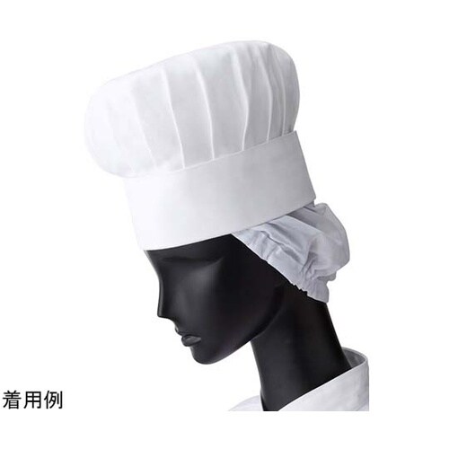 コック 帽子 ホワイト L BKC16