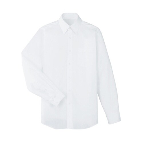 長袖 男性用シャツ ホワイト 4L MS