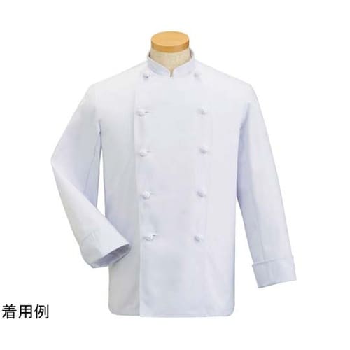 長袖 コックコート ホワイト 4L FH