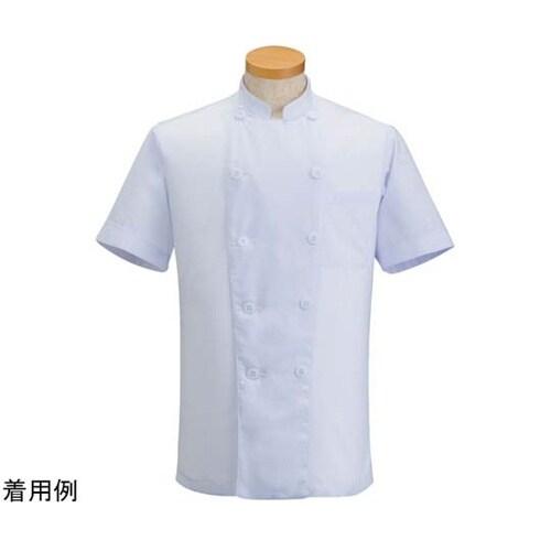 半袖 コックコート ホワイト 3L DC