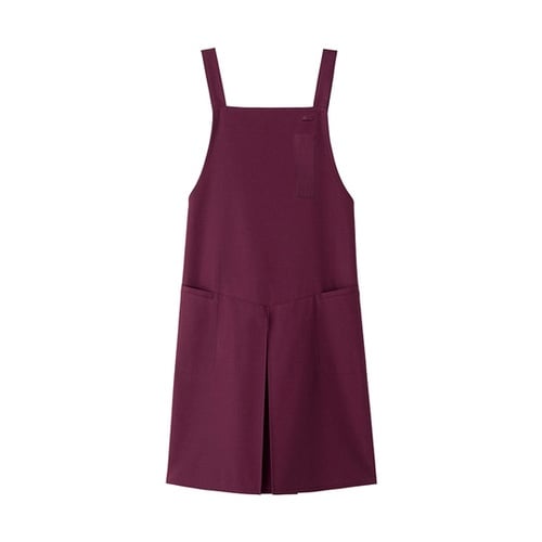 胸当て エプロン ワイン M CA143