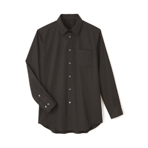 長袖 シャツ ブラック S SBLU−1