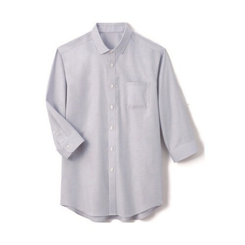 七分袖 シャツ グレー S SBSU−1