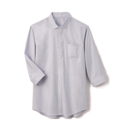 七分袖 シャツ グレー M SBSU−1