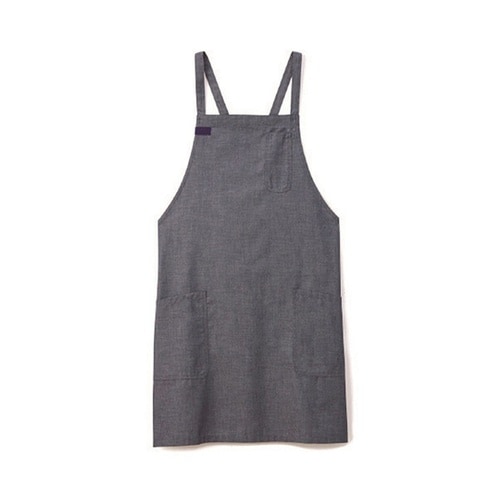 胸当て エプロン ネイビー F SBPU