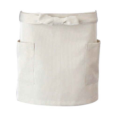 ショート丈 エプロン ベージュ F EA