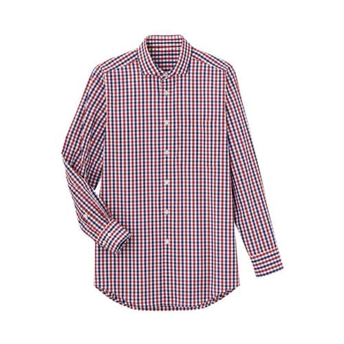 長袖 シャツ レッド M SBLU−19