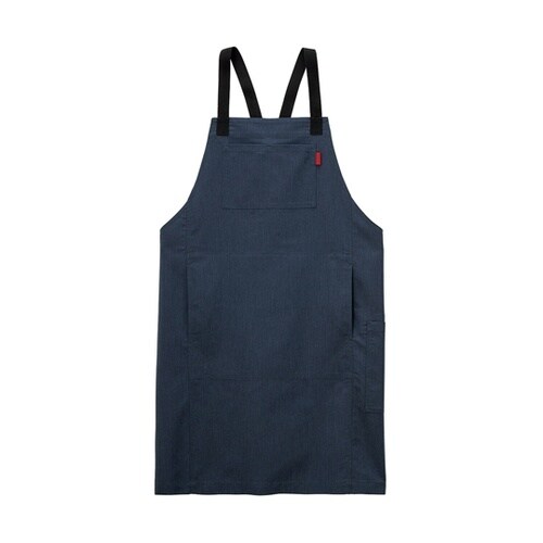 胸当て エプロン ネイビー F SBPU