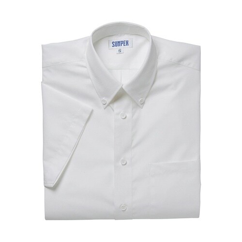 長袖 ボタンダウンシャツ オフホワイト