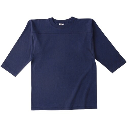 オープンエンドフットボールTシャツ ネイ