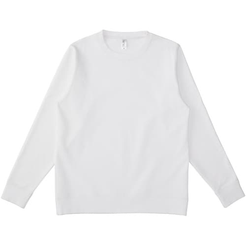 スタンダードスウェットシャツ ホワイト