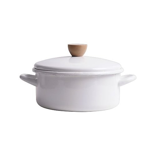 コージークックホーロー両手鍋 20cm