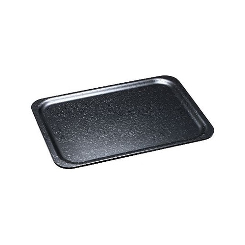 木製ブラックトレー(チーク材)小 B10