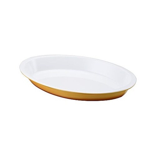 シェーンバルド オーバルグラタン皿 茶(