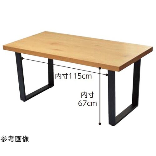 メラミンダイニングテーブル ナチュラル