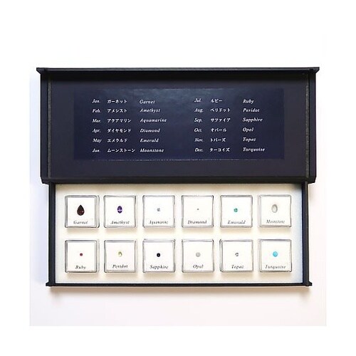 誕生石標本 12種