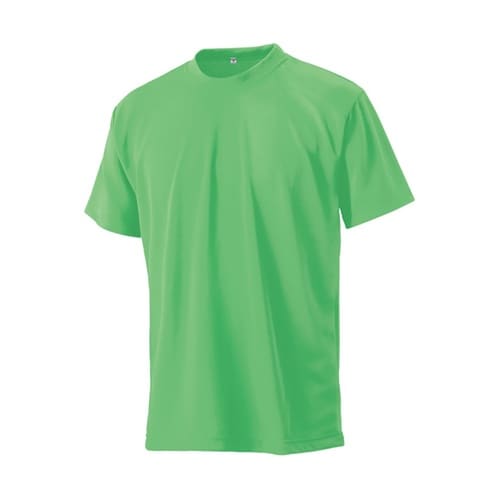 EC1182 エコラブTシャツ 蛍光グリ