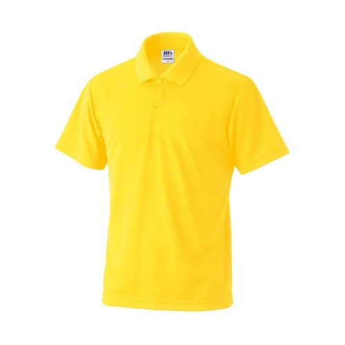 DRY400 ドライタッチ半袖ポロ イエ