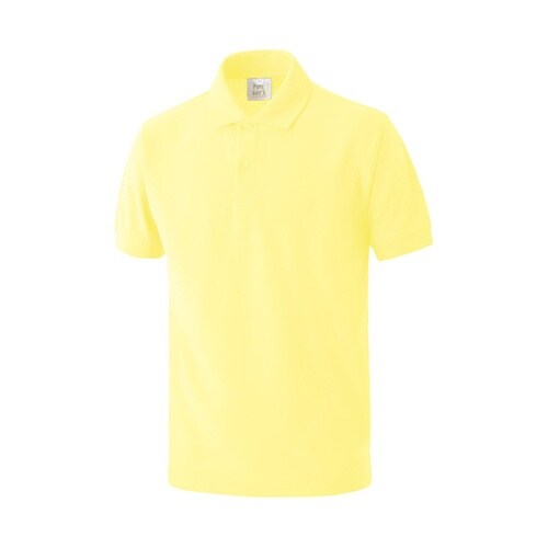 VP451 綿混ちょうちん袖ポロ ライト