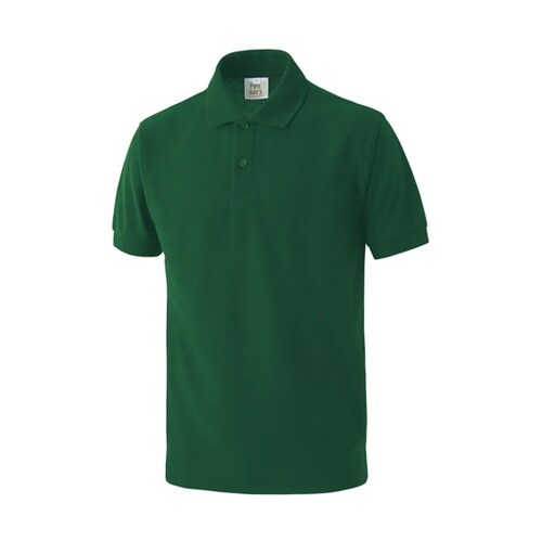 VP451 綿混ちょうちん袖ポロ ダーク