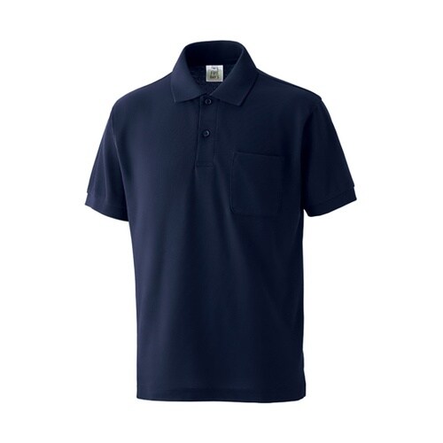 VP226 綿混ちょうちん袖ポケ付ポロ